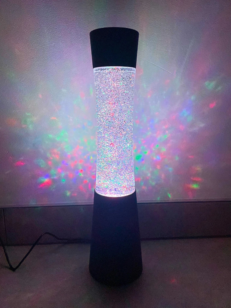 Lampada lava RGB Carnival con speaker Bluetooth nera Rabalux