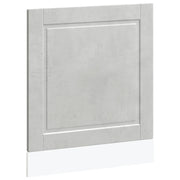 Pannello Lavastoviglie Porto Grigio Cemento 60x1,5x57 cm