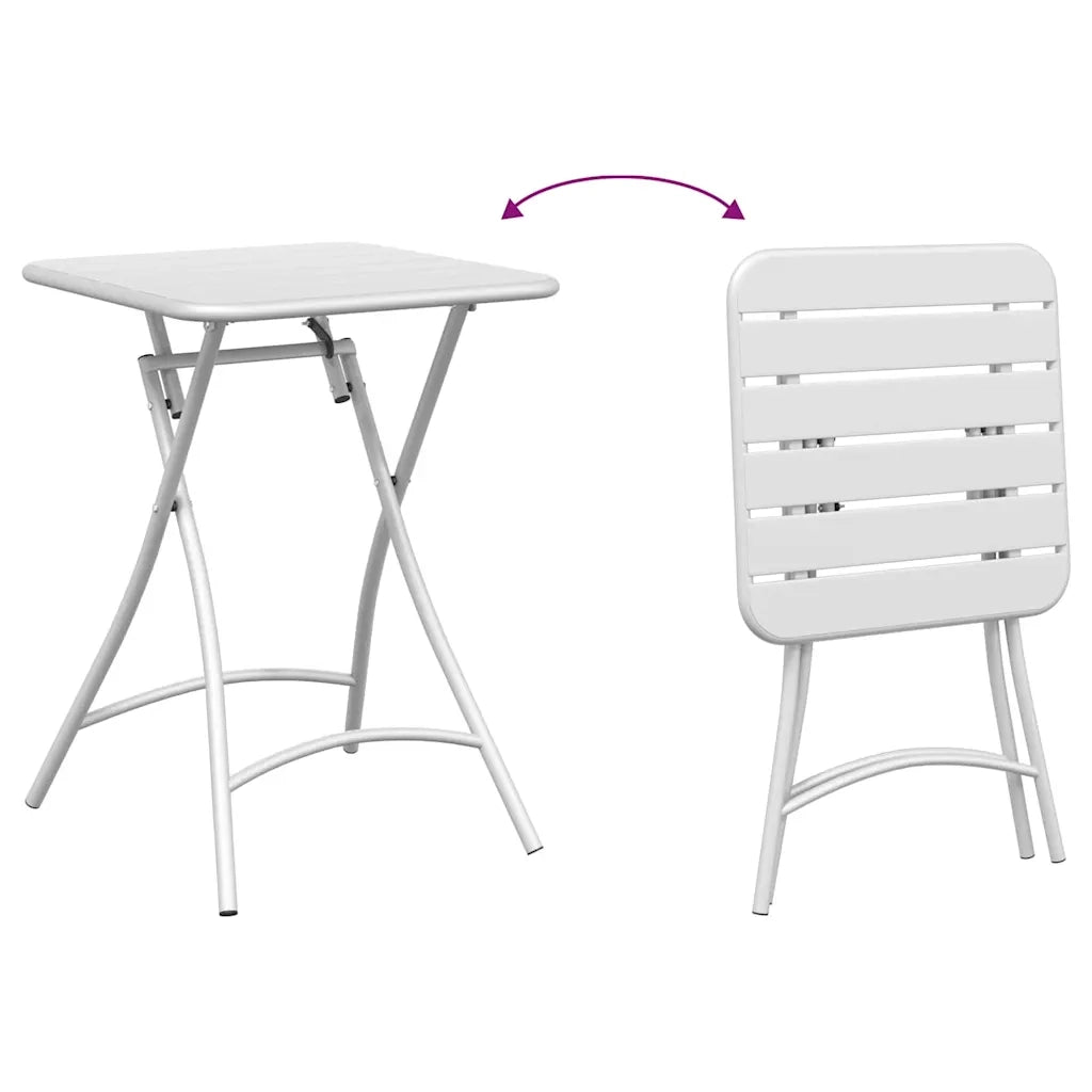Tavolo da bistrot Bianco 55 x 55 x 72,5 cm 42002944