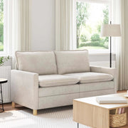 Divano Crema 156 x 81 x 87,5 cm Poliestere