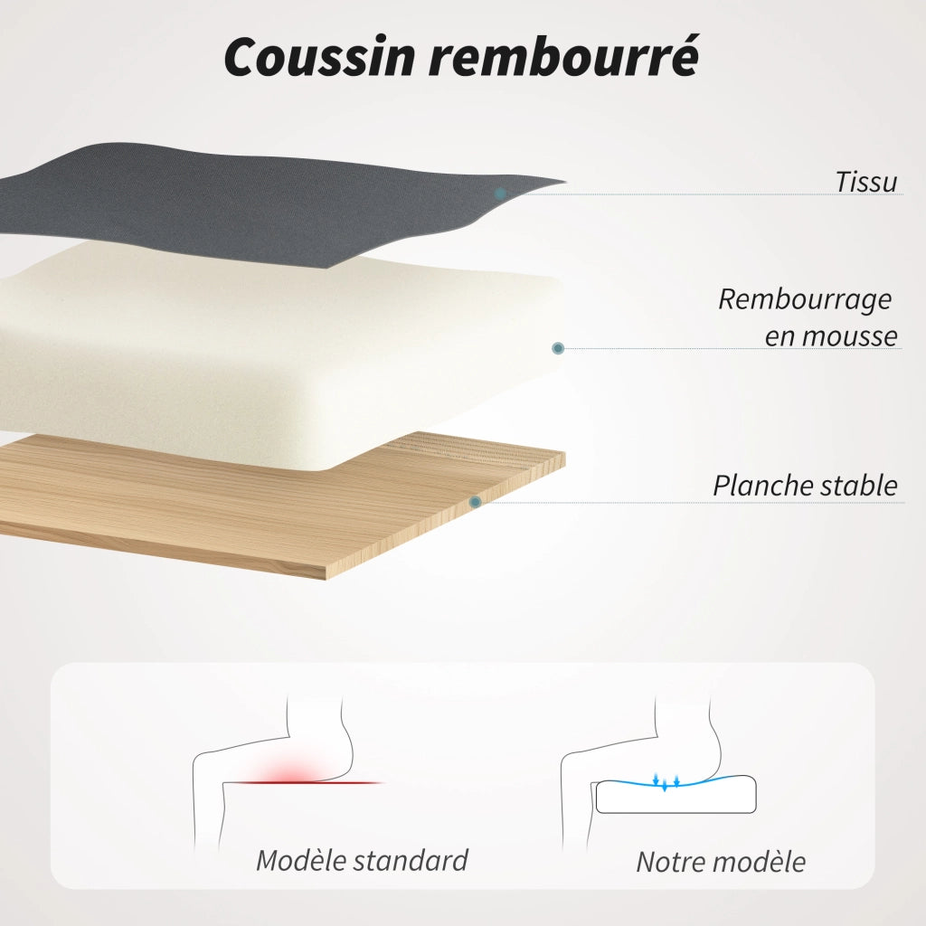 Sedia da ufficio ergonomica ¨C zephmum ¨C grigio, rete, schienale regolabile