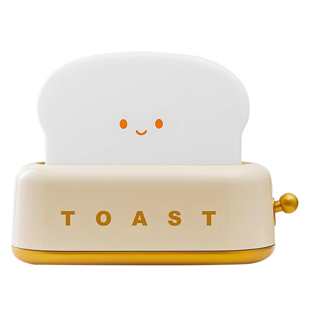 Luce notturna tostapane per bambini modello Morning Bianco / Giallo TechKidz
