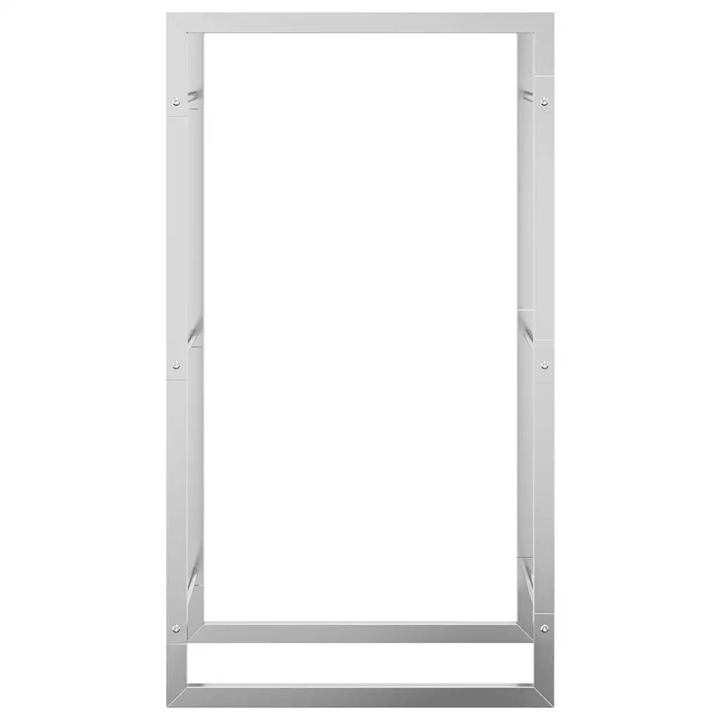 Portalegna 50x28x94 cm in Acciaio Inossidabile