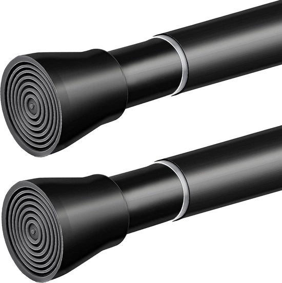 Tavole per reti doccia - facile da montare - per armadi bagno cucina - 1105-200 cm nero