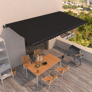 Tendada Sole Retrattile Automatica 600x350 cm Antracitecod mxl 72650