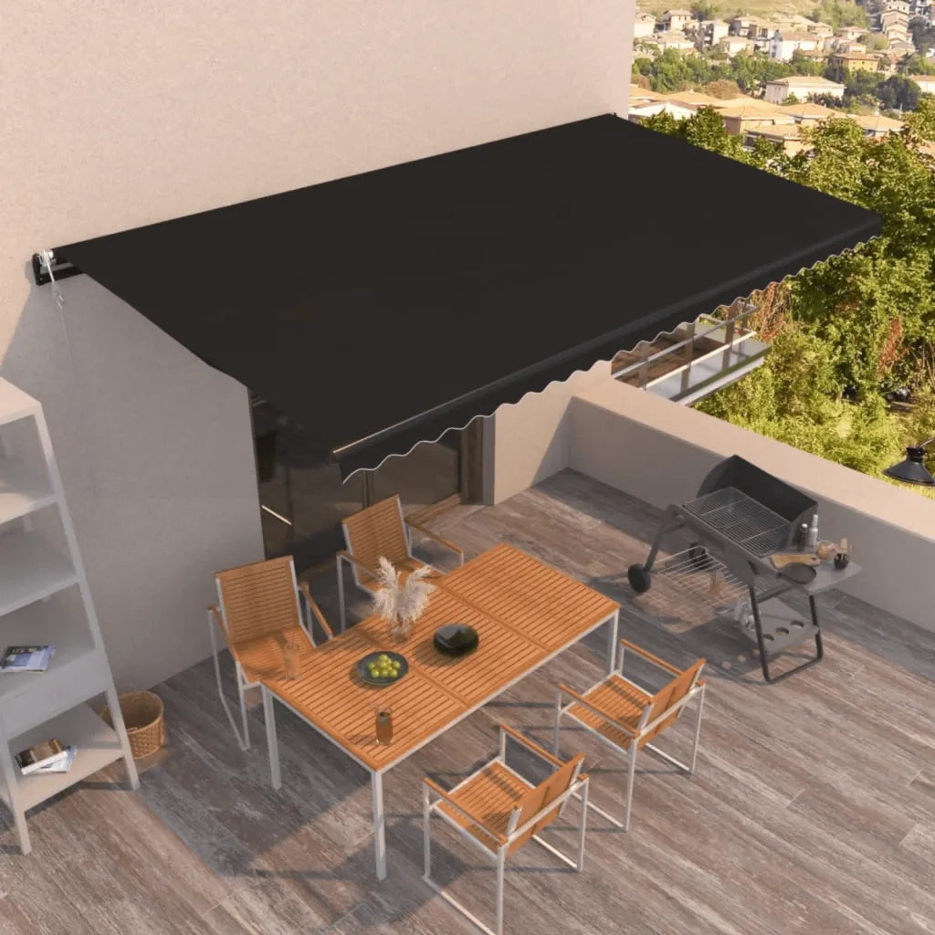 Tendada Sole Retrattile Automatica 600x350 cm Antracitecod mxl 72650