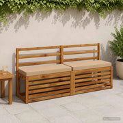 Cuscini per Panchina a 2 Pezzi VUGHT 2 pcs 100% Poliestere 951061