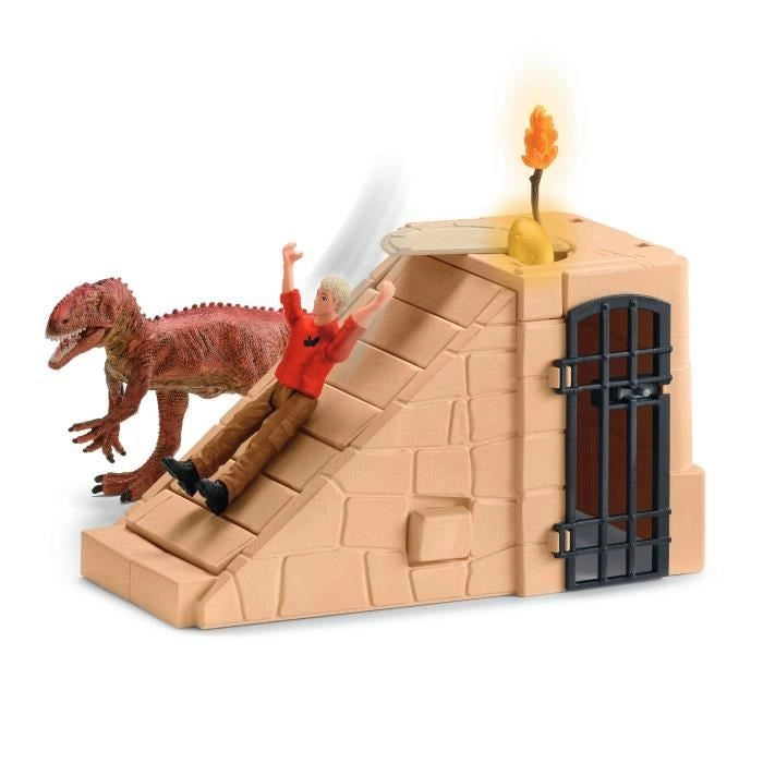 Grande conquista del tempio perduto, figurine da gioco, SCHLEICH 42656 Dinosauri, 4 anni