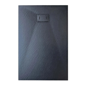 Piatto Doccia 80x120x2 6 cm Antracite Effetto Pietra mod. Strong