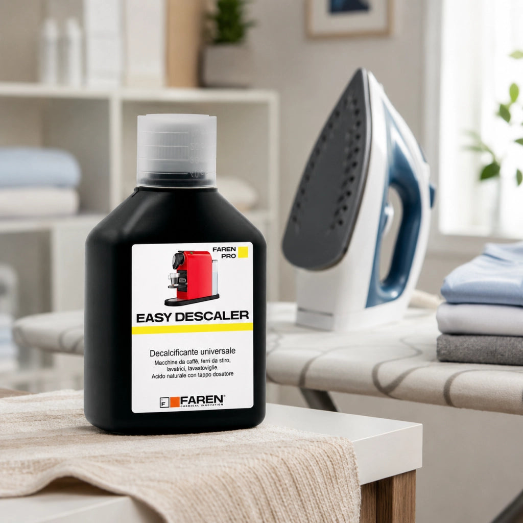 Faren easy descaler decalcificante universale per elettrodomestici 500 ml 2 pezzi