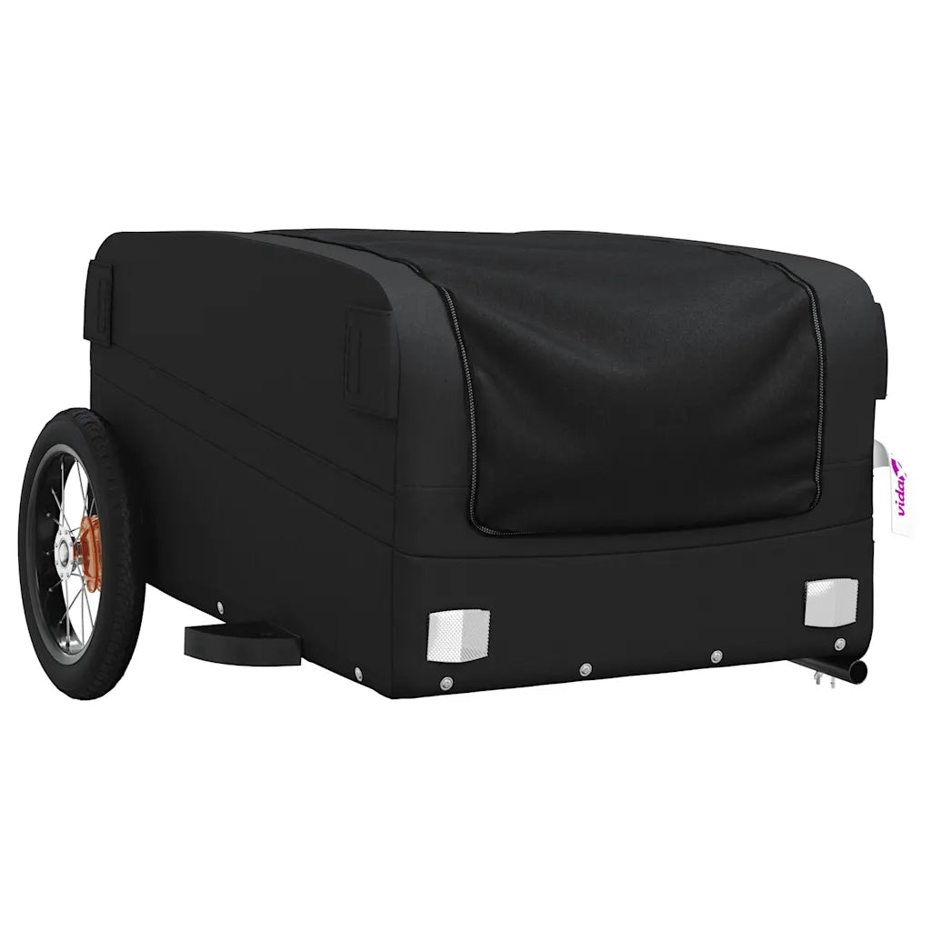 Rimorchio da Bici Nero 30 kg in Ferro 94038