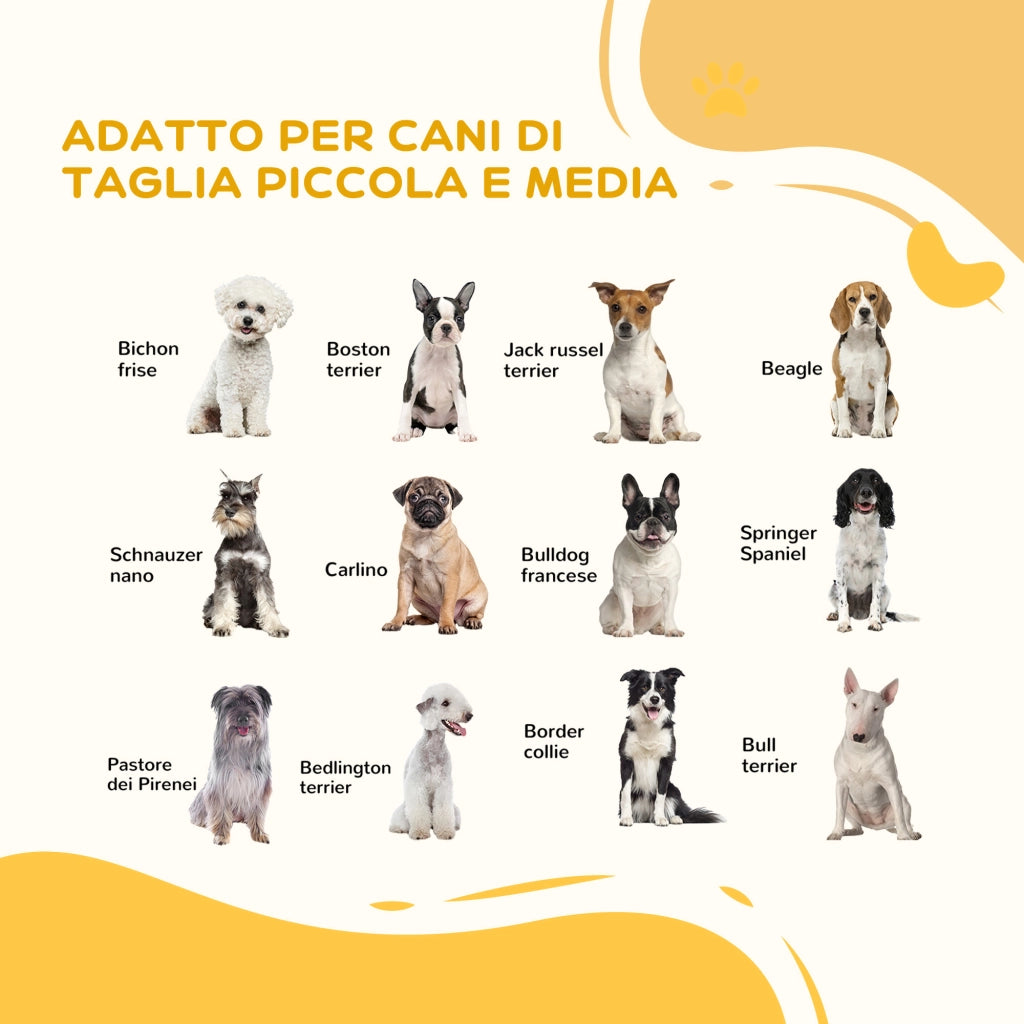 Cancello per Cani Pieghevole ¨C zephmum ¨C Legno Naturale 210x70 cm