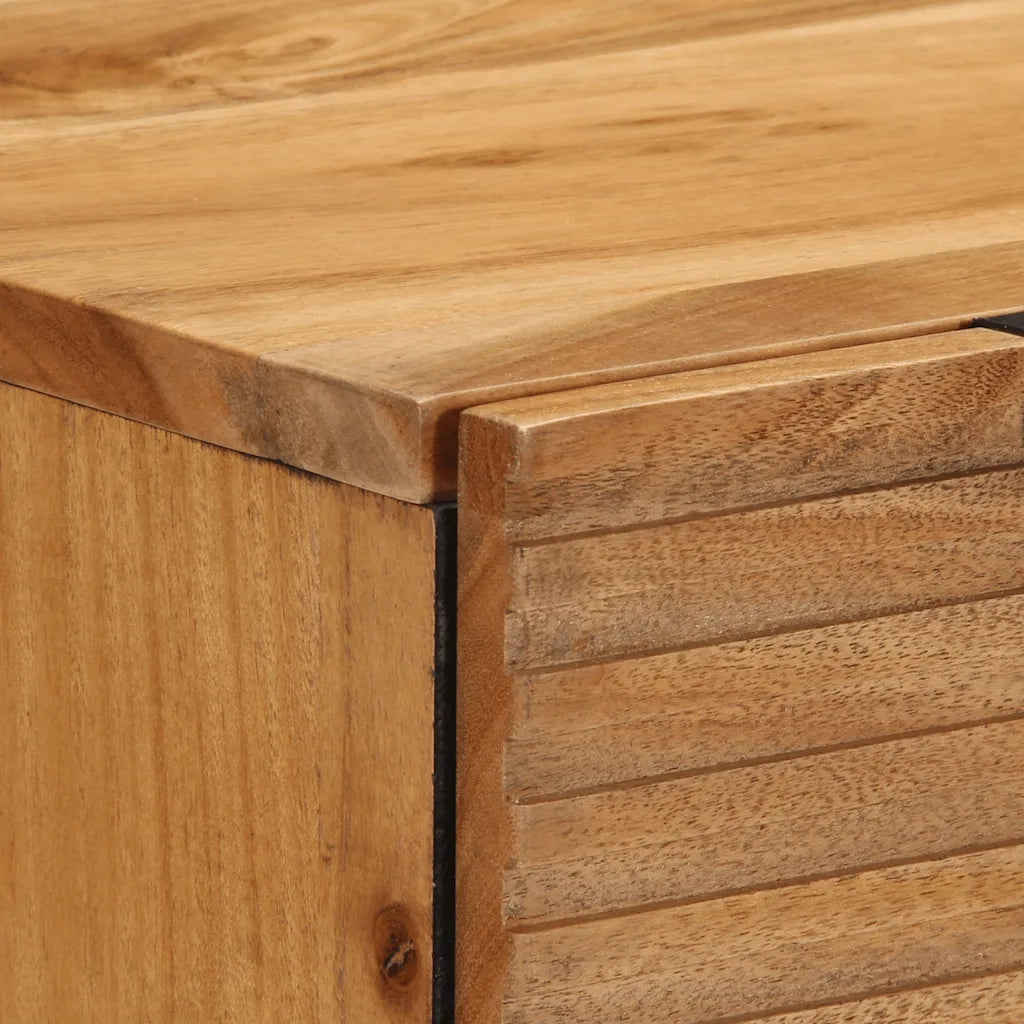 Credenza 60x33x75 cm in Legno Massello di Acacia 4017759