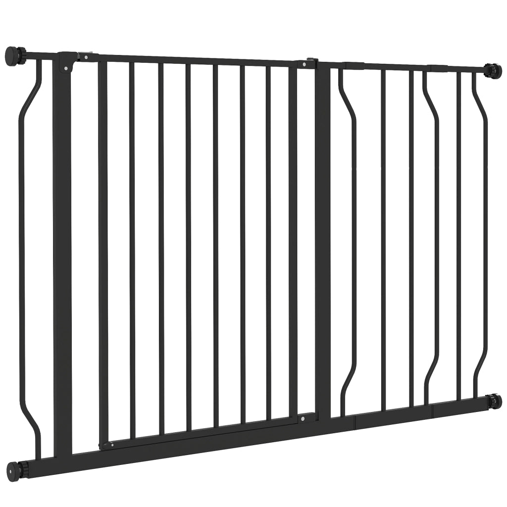 Barriera per Animali Domestici ¨C zephmum ¨C Nero 75-115x76 cm