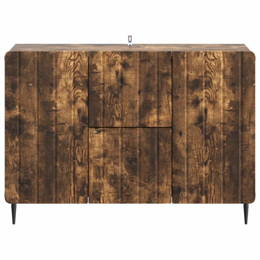 Credenza Rovere Fumo 89 x 34,5 x 62 cm Legno ingegnerizzato 894430