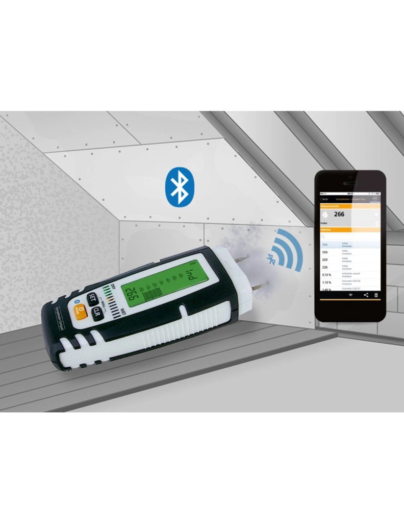 Misuratore di umidità LASERLINER 082.321A - DampMaster Compact Plus