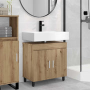 Mobiletto da bagno Rovere Artigianale 60 x 35 x 60 cm