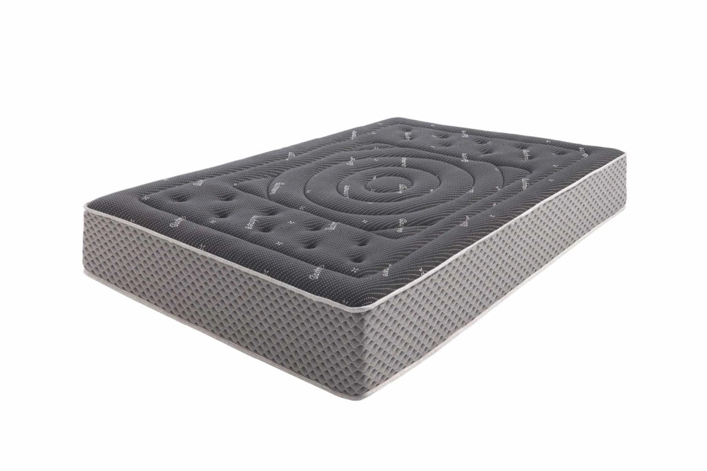 Materasso SuperSoft  Premium Black Multizone, 27cm, 80x190cm - Moonia
