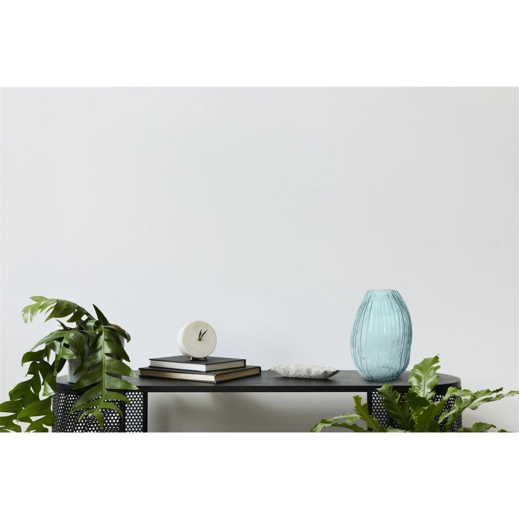 Vaso in vetro soffiato Sidney blu