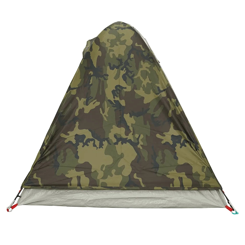Tenda da Campeggio a Cupola 2 Persone Mimetica Impermeabile 4009614