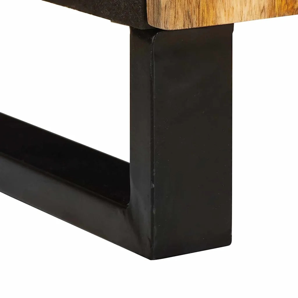 Mobile TV Marrone 70 x 33 x 46 cm Legno di mango massello 4018045