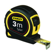 ST FLESSOMETRO TYLON IN ABS 3 M X 12,7 MM 1.30.687- STANLEY- 12,0 pz