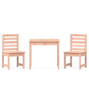 Set Bistrot da Giardino 3 pz | Set Salotto da Giardino in Legno Massello di Douglas