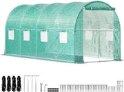 Casa di Cura Professionale per Giardino - Impermeabile - Entrata a Walk-in - Con Finestre - 215 cm di Altezza