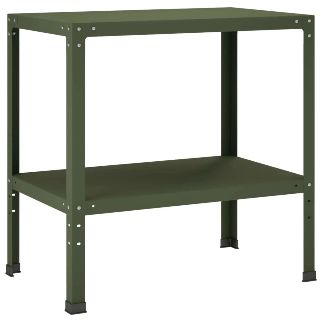 Tavolo da rinvaso 100 x 50 x 80 cm Acciaio verniciato a polvere 8014879