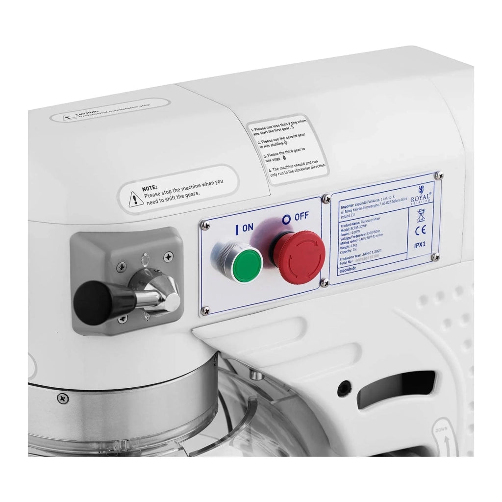 Impastatrice professionale 30 litri 1100 watt vasca abbassabile 14_0004825