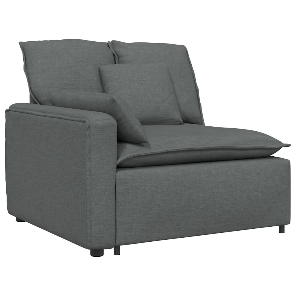 Modulo Terminale Bracciolo Divano Modulare con Cuscini 100 cm CFW5126968
