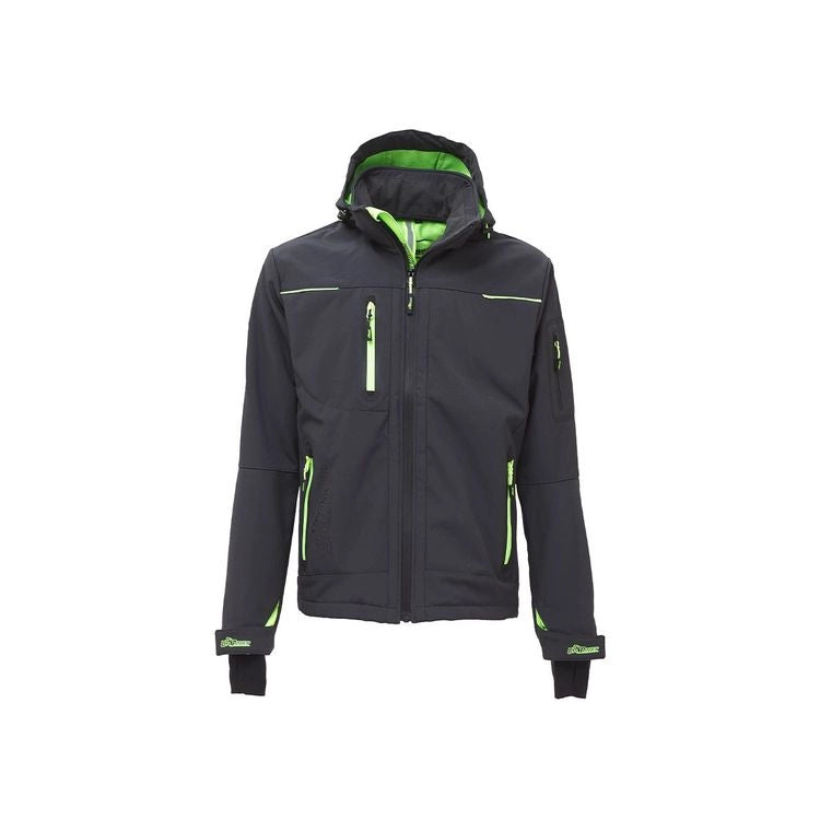 U-POWER GIACCONE SPACE GRIGIO-VERDE TG.  XL- 1,0 pz