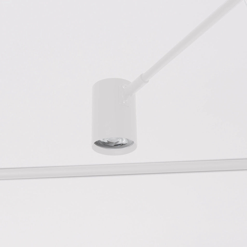 Lampada a sospensione Snow bianca 6xGU10 Light Prestige