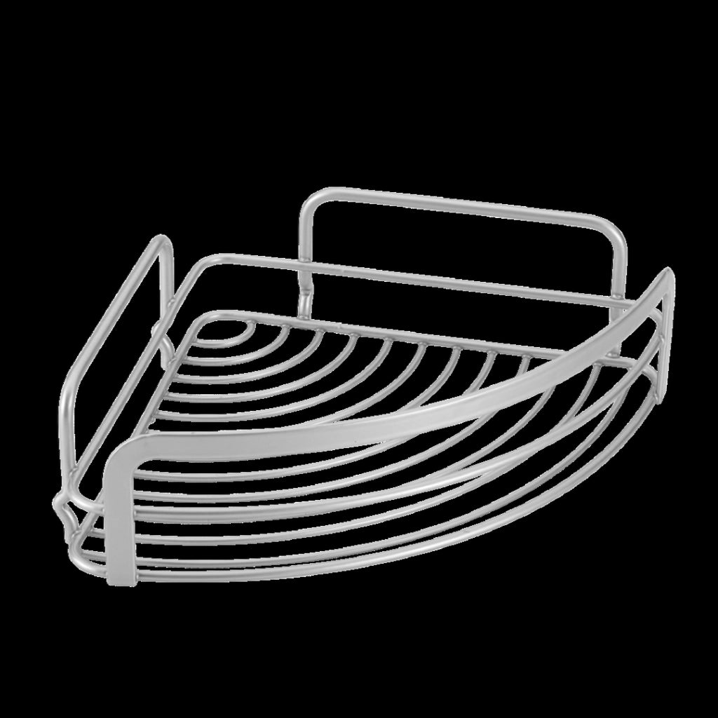 Cestello Ad Angolo Un Ripiano 20X20X6 Cm Bagno Polytherm - Metaltex