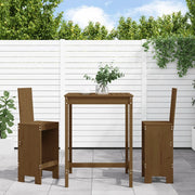 Set Bar da Giardino 3 pz Miele in Legno Massello di Pinocod mxl 107588
