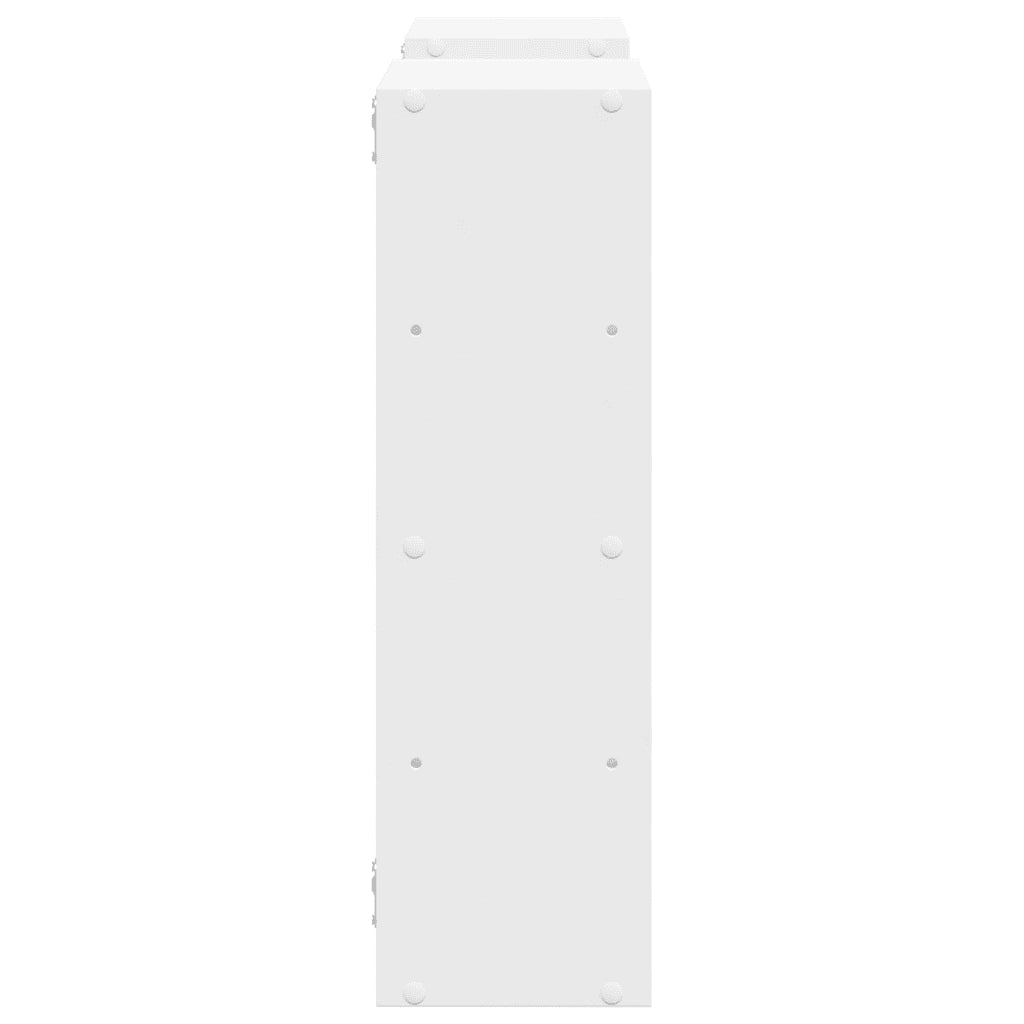 Scaffale a Parete Bianco 96x18x60 cm in Truciolato 853227