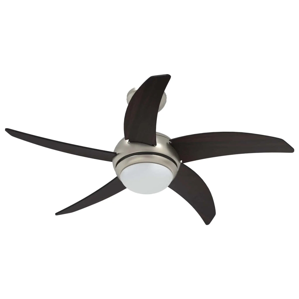 Ventilatore da soffitto con luce e telecomando Ø 110 cm 42035653