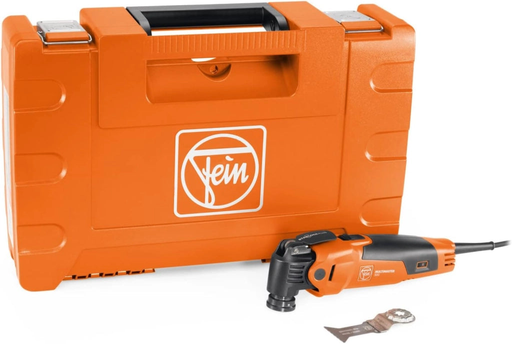 Multimaster MM 500 Plus Basic, Utensile con lama bimetallica per legno, metallo e plastica, Motore FEIN da 350 W, Sistema antivibrazioni, Attacco StarlockPlus, Sistema di serraggio rapido