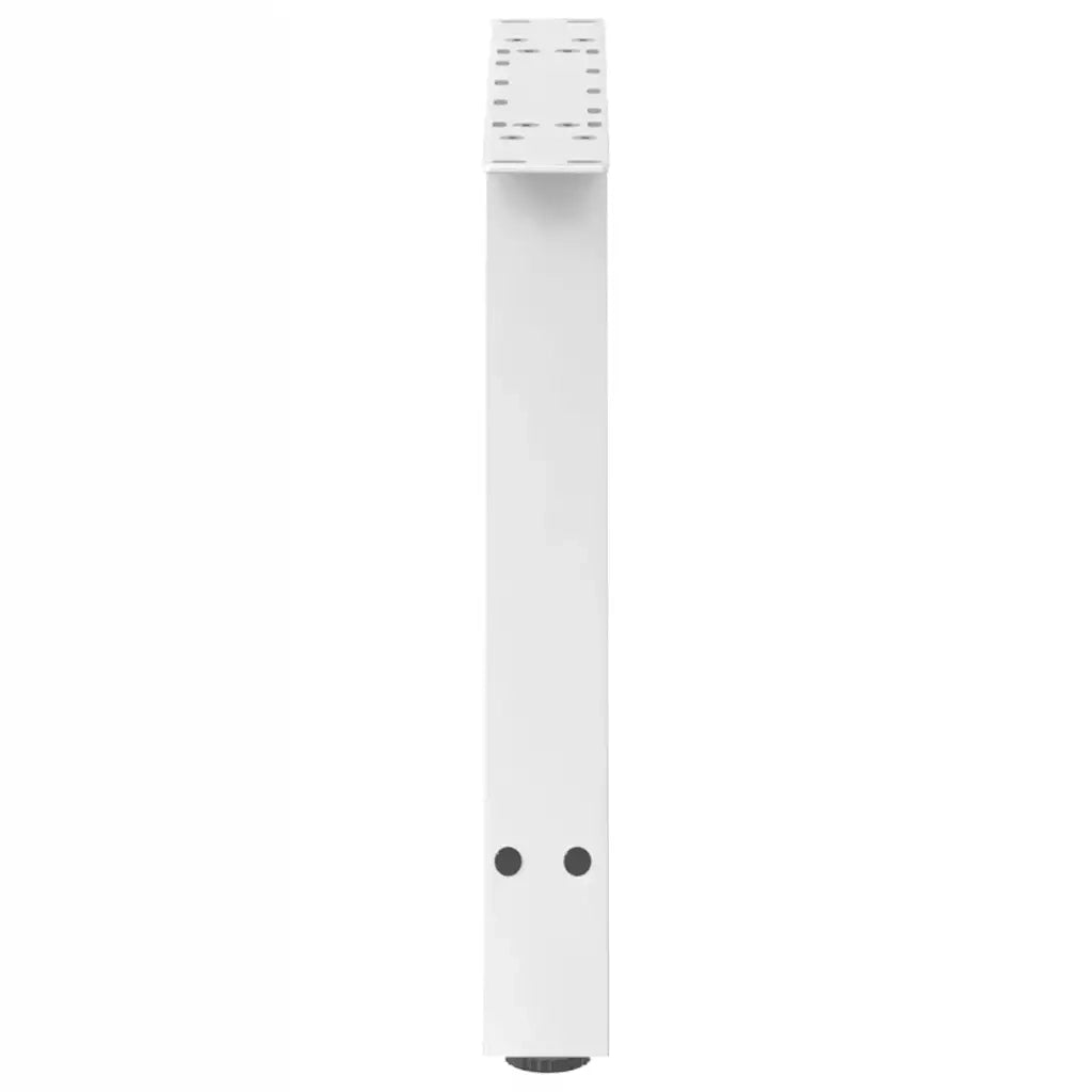 vidaXL Gambe per Tavolino da Caffè a Forma di A 2 pz Bianche 60x(42-43) cm Acciaio