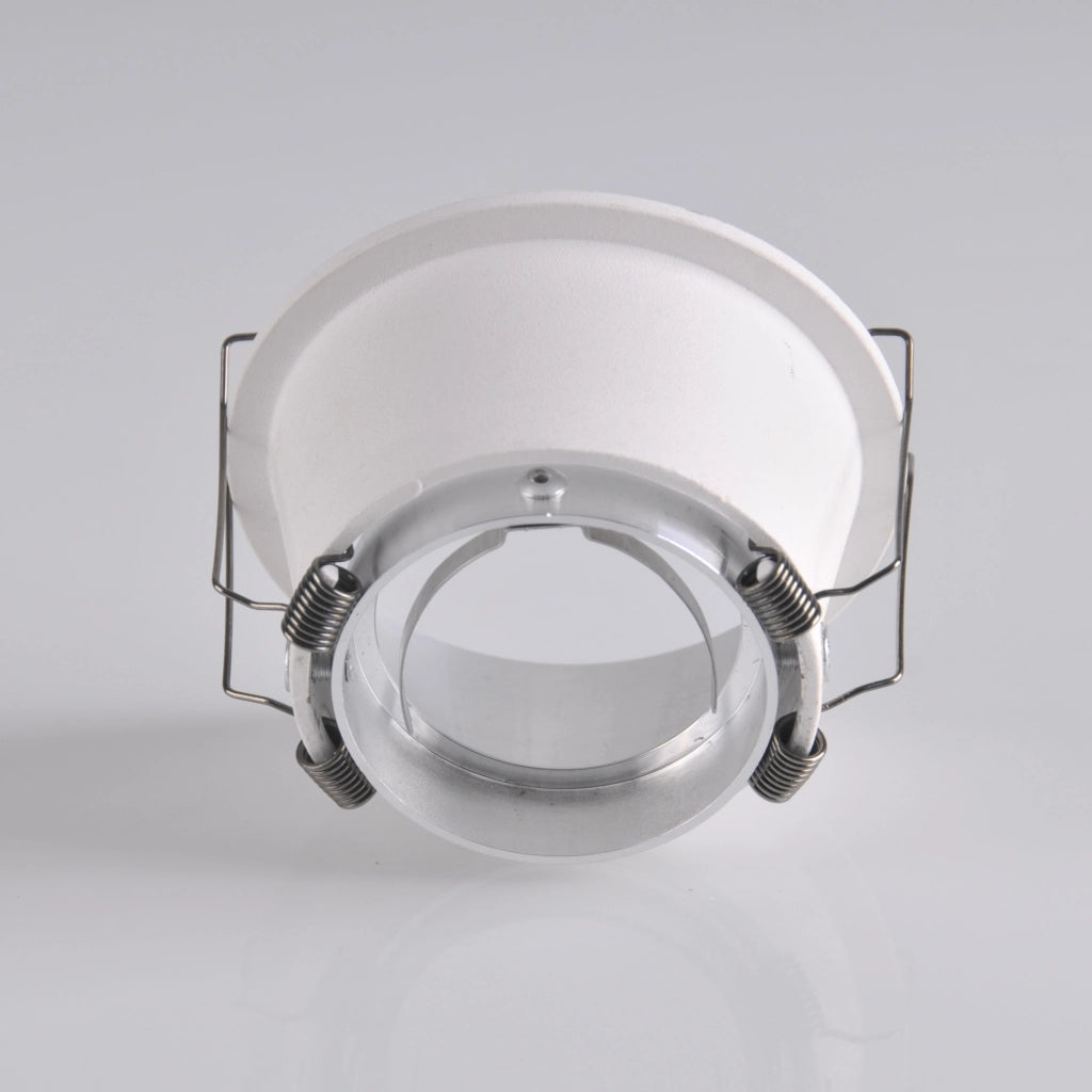 Faretto incasso orientabile bianco/argento Polux KOLDING 315465