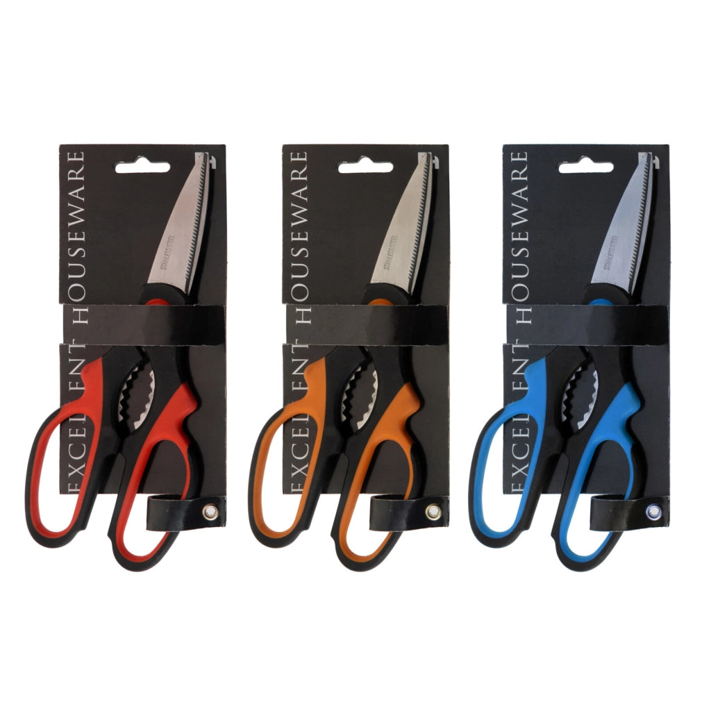 FORBICI MULTIUSO 20CM IN 3 COLORI