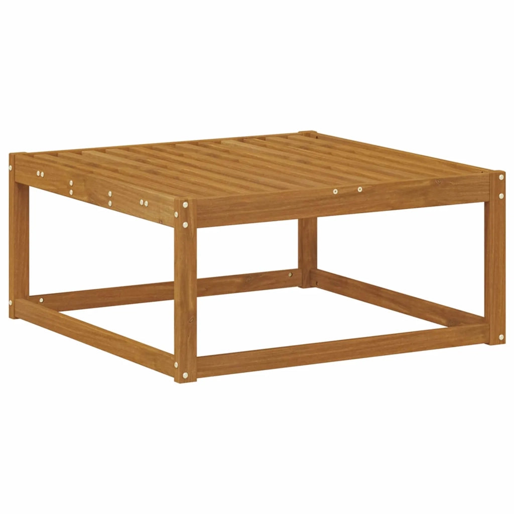 Sedia da giardino-Poggiapiedi da Esterno Naturale 79 x 79 x 37 cm 151277