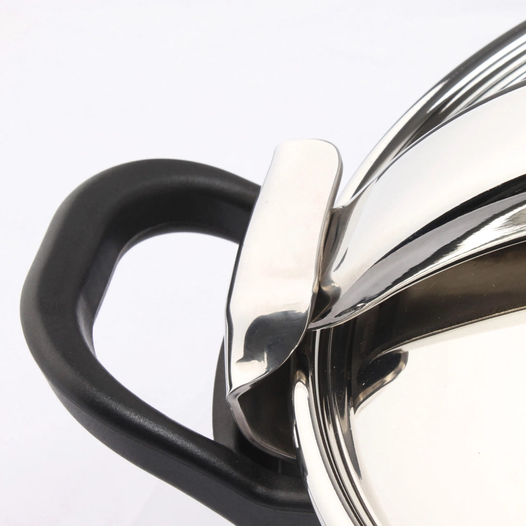 Pentola a pressione 10 litri, acciaio inox 18/10, diametro 24 cm, pressione 60kPa, adatta induzione - SOGO