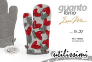 Presina Guanto da Cucina Forno Loveme 18 x 32 cm