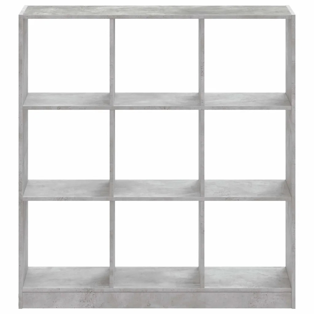Libreria Grigio Cemento 102x32x108 cm in Legno Multistrato 3307840