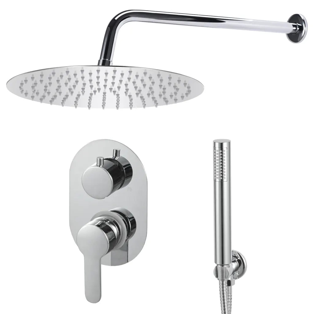 Sistema Doccia in Acciaio Inossidabile 201 Argento CFW1141971