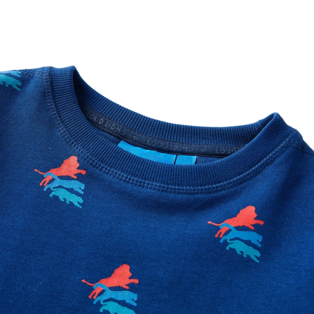 Felpa per Bambini Blu Scuro 140 13313
