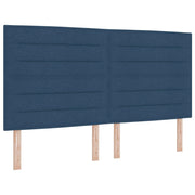 Testiera | Testata LED con strisce LED con Testiera | Testata Blu 180 cm Tessuto