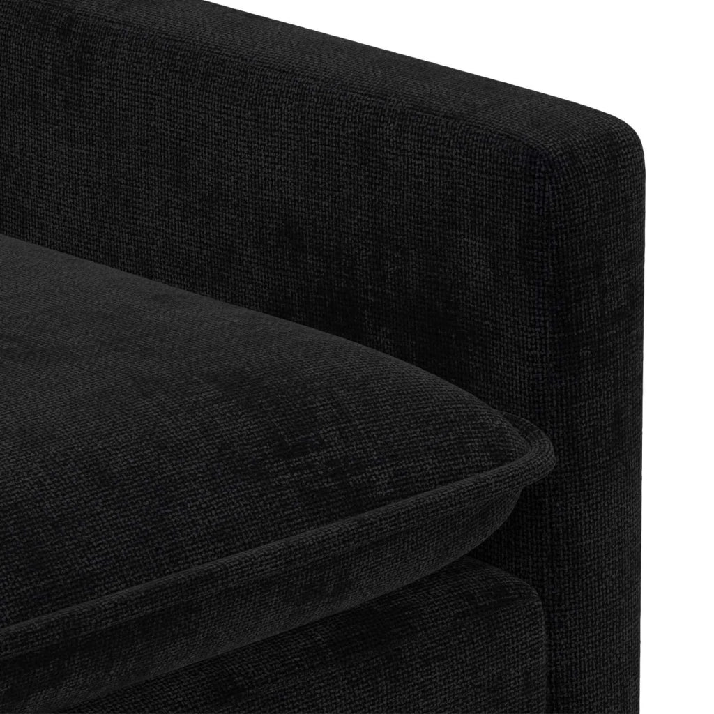 Set di divani 2 pcs Nero Poliestere 3417092