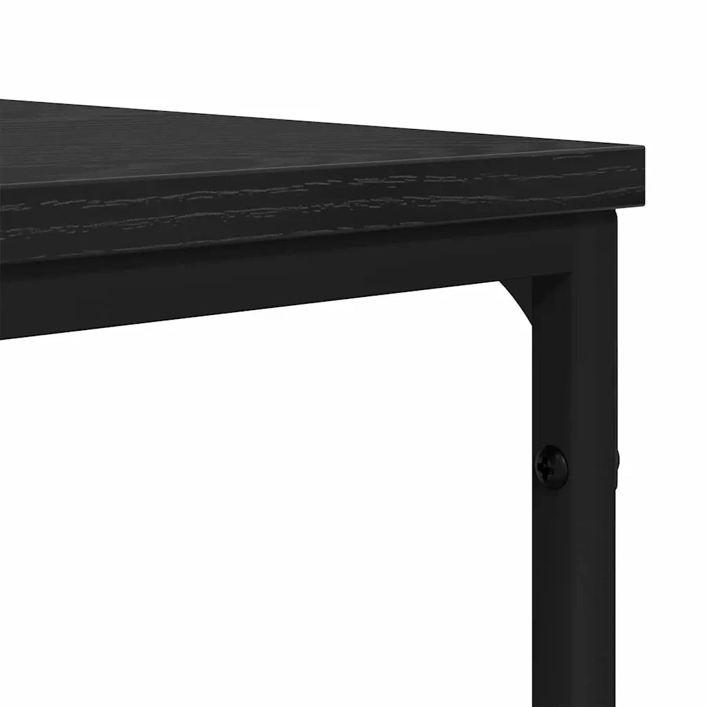 Tavolino da salotto Rovere Nero 70 x 70 x 30 cm 882774